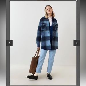 BNWT Roots Seymour Wool Shacket